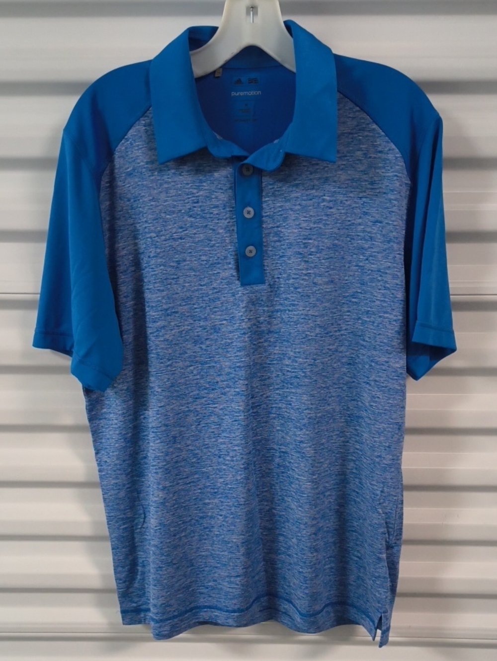 Adidas Golf Puremotion Performance Polo Shirt Men's Size M